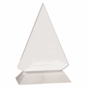 Small Triangle Acrylic with Base