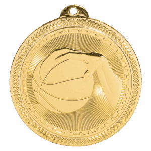 2" Basketball Laserable BriteLazer Medal