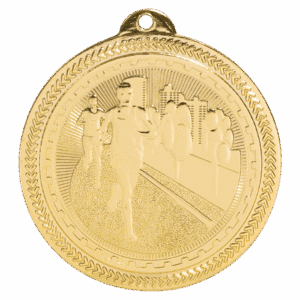 2" Cross Country Laserable BriteLazer Medal