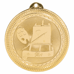 2" Art Laserable BriteLazer Medal