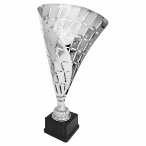 18" Metal Flag Cup on Plastic Base