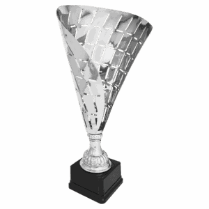 19 1/2" Metal Flag Cup on Plastic Base
