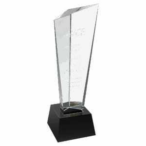 11" Crystal 3D Rising Peak