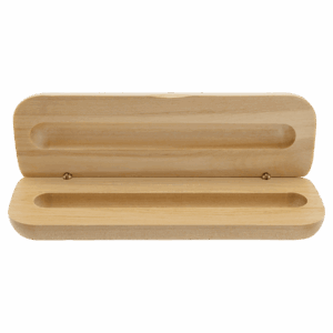 6 3/4" x 2 1/8" Maple Pen Case  (Case Only, pen not included)