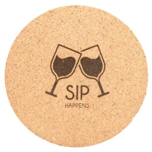 4" Round Coaster