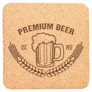 4" x 4" Square Coaster