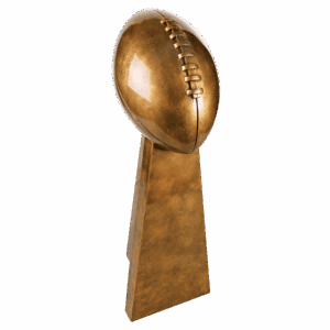 10 1/4" Football Resin