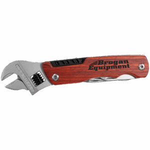 6 1/2" Wrench Multi-Tool with Wood Handle/Bag