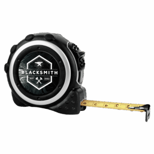 1-Sided 16-Foot Black/Silver Tape Measure with Belt Clip