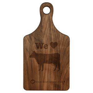 13 1/2" x 7" Walnut Paddle Shape Cutting Board