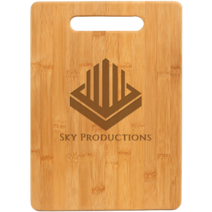 13 3/4" x 9 3/4" Bamboo Rectangle Cutting Board