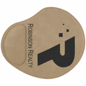9" x 10 1/4" Laserable Leatherette Mouse Pad