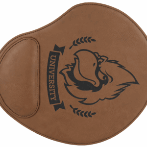 9" x 10 1/4" Laserable Leatherette Mouse Pad