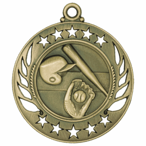 2 1/4" Baseball/Softball Galaxy Medal