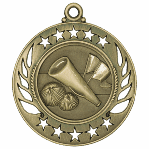 2 1/4" Cheer Galaxy Medal