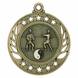 2 1/4" Martial Arts Galaxy Medal