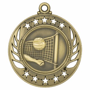 2 1/4" Volleyball Galaxy Medal