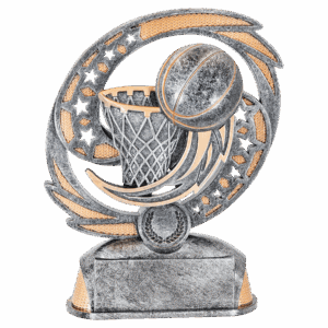 6 1/2" Basketball Hurricane Award