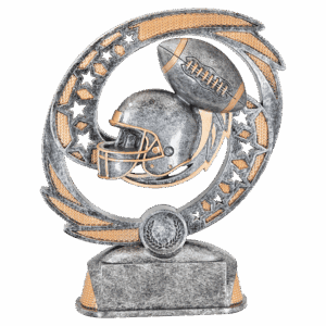 7 1/2" Football Hurricane Award