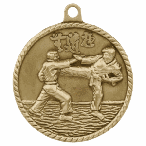 2" Martial Arts High Relief Medal