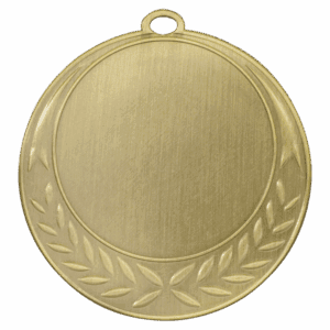 2 3/4" Half Wreath 2" Insert Holder Medal