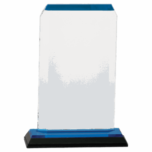 3 1/2" x 6 1/2" Clipped Corner Impress Acrylic