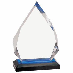 5 1/4" x 7 3/4" Diamond Impress Acrylic