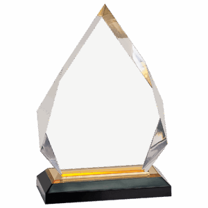5 1/4" x 7 3/4" Diamond Impress Acrylic