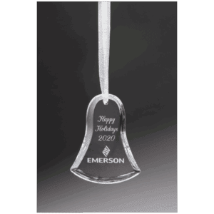 2 3/4" Crystal Bell Ornament