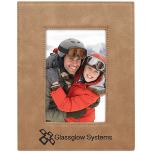 4" x 6" Laserable Leatherette Photo Frame