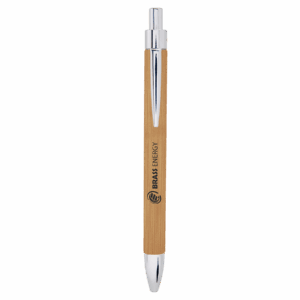 Bamboo Laserable Leatherette Pen