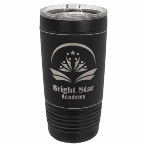 Polar Camel 20 oz. Leatherette Tumbler with Slider Lid