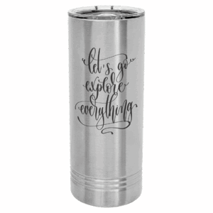 Polar Camel 22 oz. Skinny Tumbler with Slider Lid