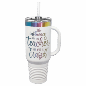 Polar Camel 40 oz. Travel Mug with Handle & Straw
