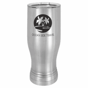 Polar Camel 20 oz Pilsner with Clear Lid