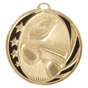 2" Swimming Laserable MidNite Star Medal