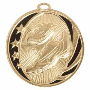 2" Track Laserable MidNite Star Medal