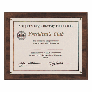 10 1/2" x 13"  Holds 8 1/2" x 11" American Walnut Finish Photo/Certificate Holder