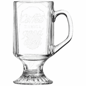 Polar Camel 10 oz. Footed Coffee Mug