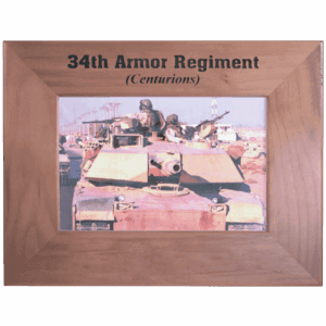 4" x 6" Genuine Walnut Picture Frame