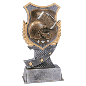 7" Football Shield Award