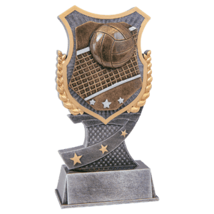 7" Volleyball Shield Award