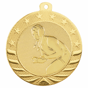 2" Female Wrestling Starbrite Medal