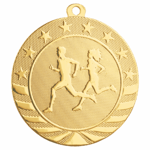 2 3/4" Cross Country Starbrite Medal