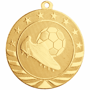 2 3/4" Soccer Starbrite Medal
