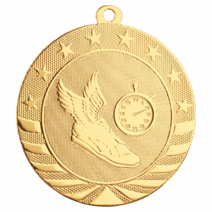 2 3/4" Track Starbrite Medal