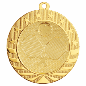 2 3/4" Pickleball Starbrite Medal