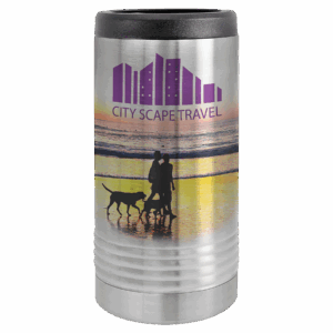 Sublimatable Polar Camel Slim Beverage Holder