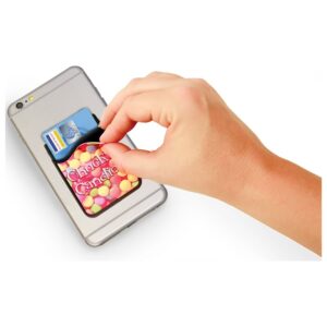 2-in-1 Cell Phone Wallet with Sublimatable & Removable Cleaning Insert