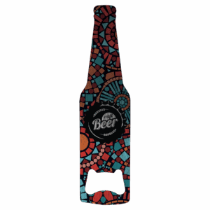 1 7/16" x 5 3/4" Sublimatable Stainless Steel Bottle Shaped Bottle Opener